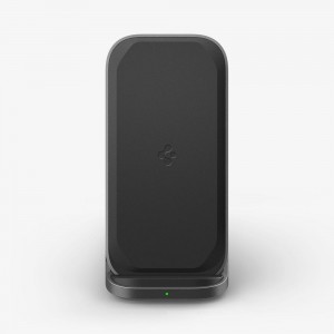 Spigen ArcField™ Stand Flex | 15W Universal Wireless Charger Black | OQIU-10453