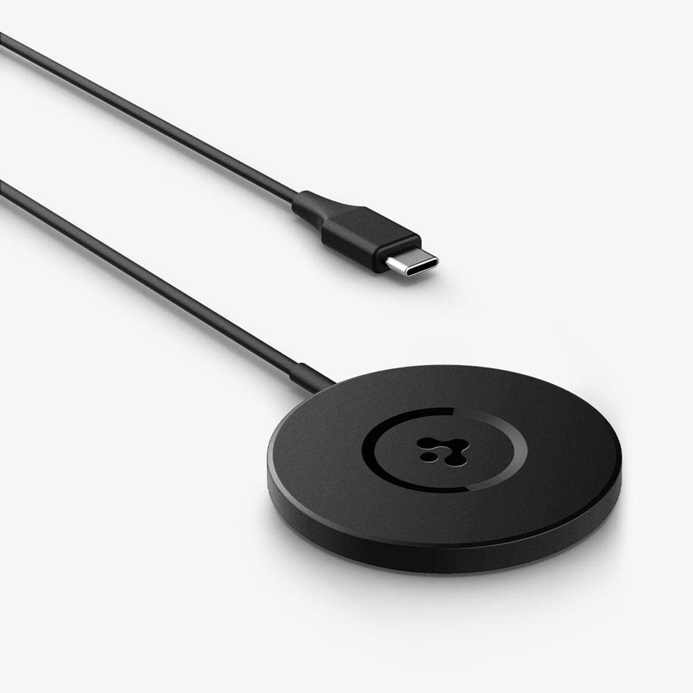Spigen ArcField™ | 7.5W (MagFit) Magsafe Wireless Charger Black | DHBW-61708
