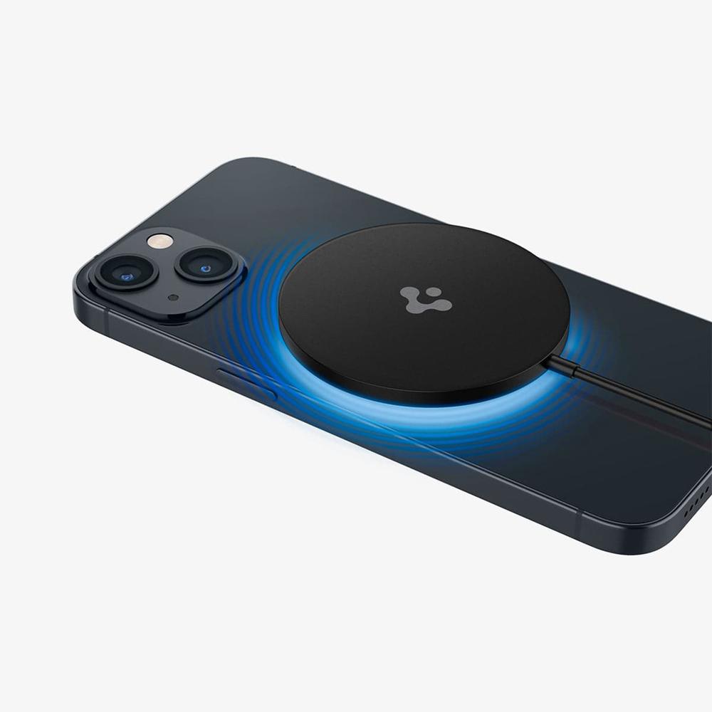 Spigen ArcField™ | 7.5W (MagFit) Magsafe Wireless Charger Black | XDKI-06394