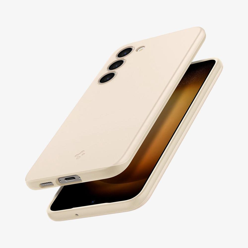 Spigen Thin Fit Galaxy S23 Case Pearled Ivory | KXMI-93268